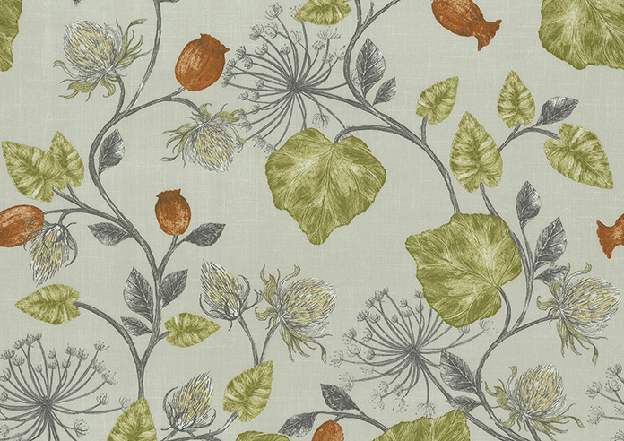 Parchment, Fern - Roman Blind - Image 6